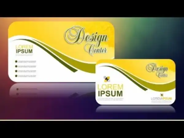 Video: How To Design A Business Card On CorelDraw